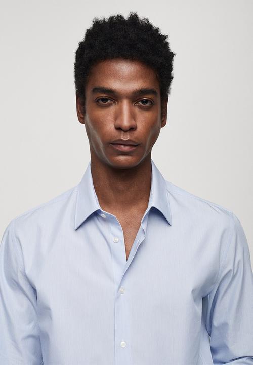 MANGO - Shirt sanlucar - sky-blue