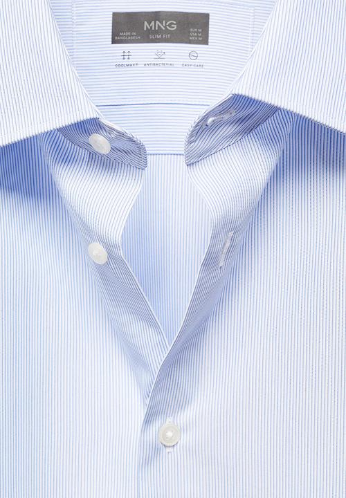 MANGO - Shirt sanlucar - sky-blue