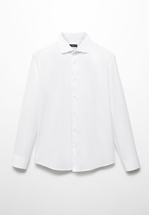 MANGO - Shirt palmar-white