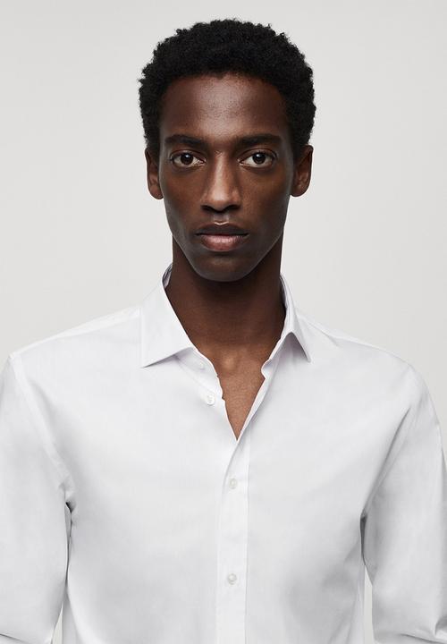 MANGO - Shirt palmar-white