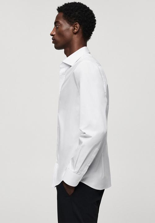 MANGO - Shirt palmar-white