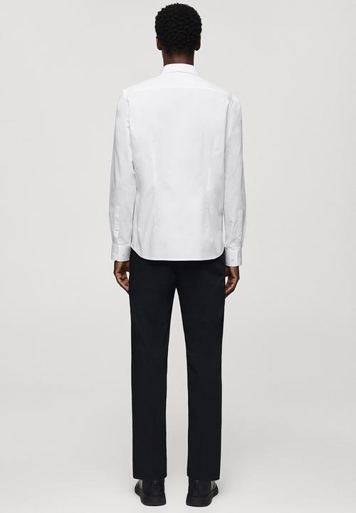 MANGO - Shirt palmar-white