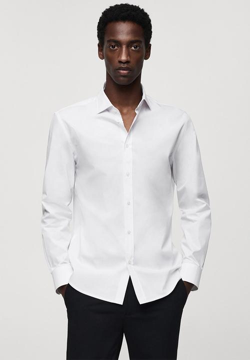MANGO - Shirt palmar-white