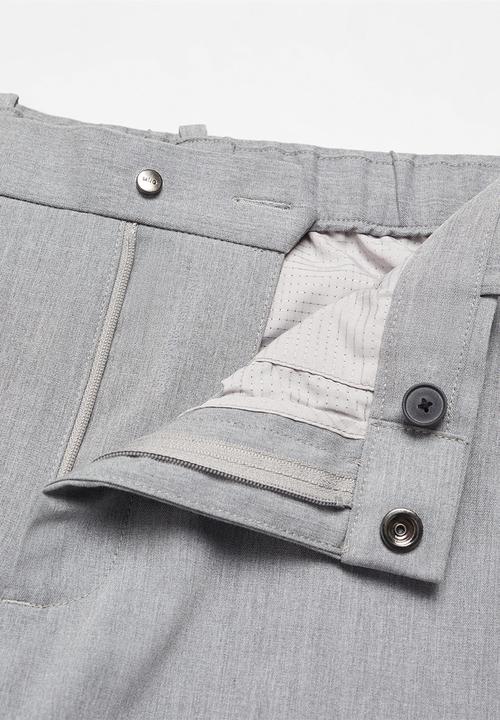 MANGO - Trousers bologna-grey