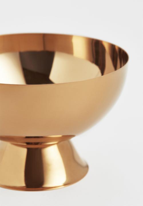 H&M - Small stainless steel bowl - gold-coloured