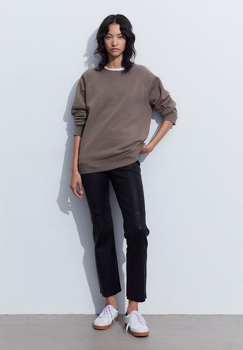 H&M - Sweatshirt - dark beige