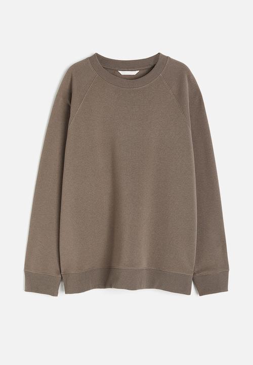 H&M - Sweatshirt - dark beige