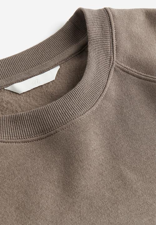 H&M - Sweatshirt - dark beige