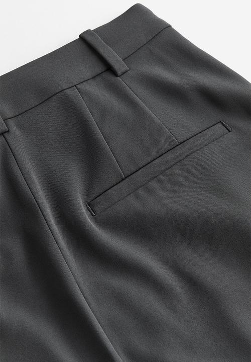H&M - Wide trousers - dark grey