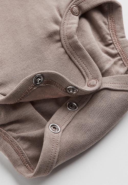 H&M - 6 piece cotton set - light mole & light beige 