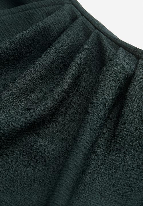 H&M - Wrap jersey dress - dark green