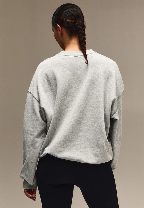 H&M - Drymove™ sports sweatshirt -  light grey marl