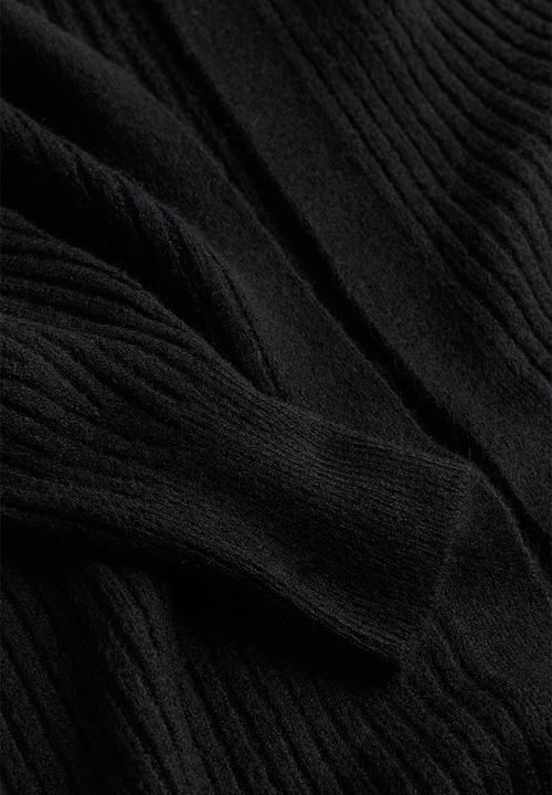 H&M - Long cardigan - black
