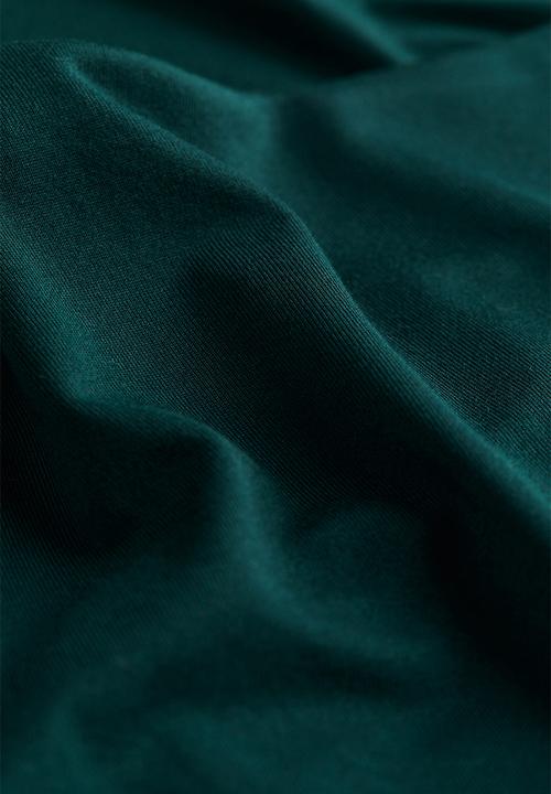 H&M - Long-sleeved jersey top - dark green 