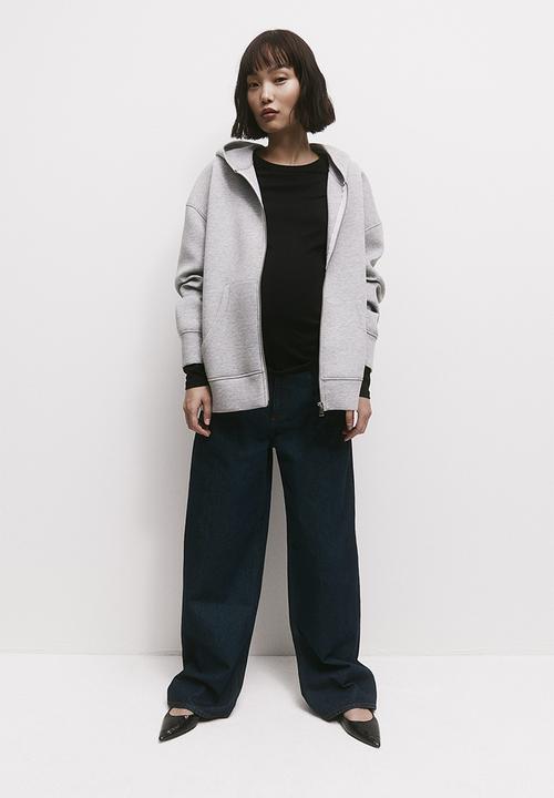 H&M - Mama ribbed jersey top - black