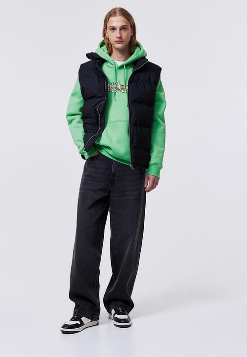 H&M - Regular fit hoodie - light green/tom and jerry