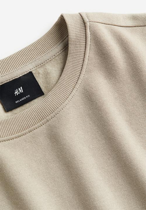 H&M - Loose fit sweatshirt - beige