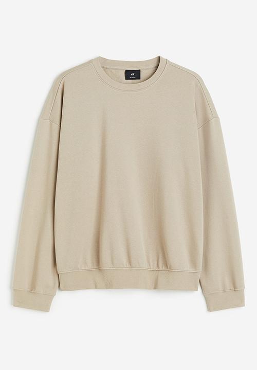 H&M - Loose fit sweatshirt - beige
