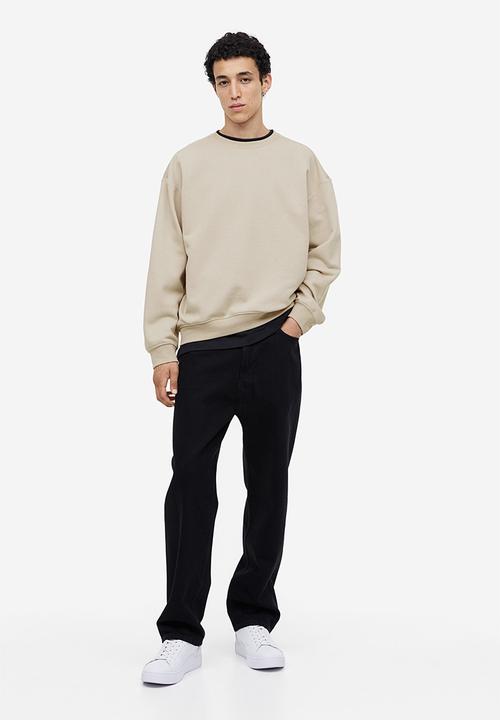 H&M - Loose fit sweatshirt - beige