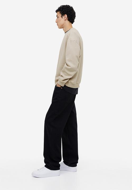 H&M - Loose fit sweatshirt - beige