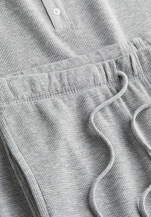 H&M - Regular fit waffled pyjamas - grey marl