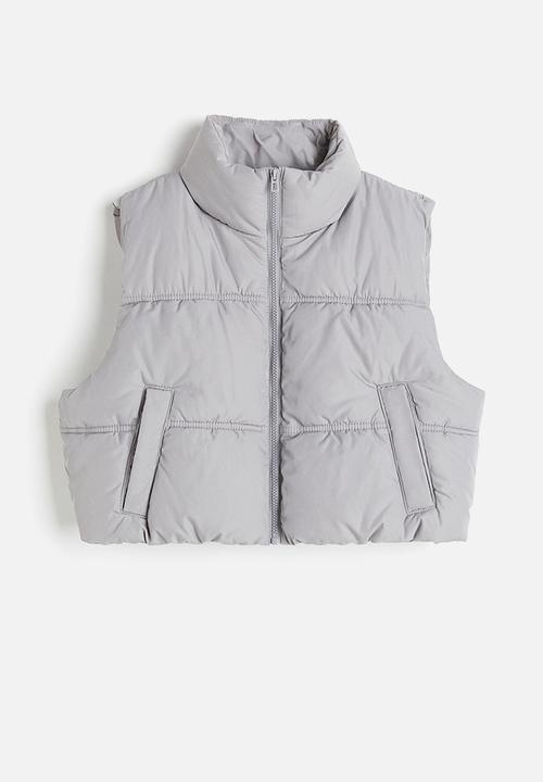 H&M - Puffer gilet - light grey
