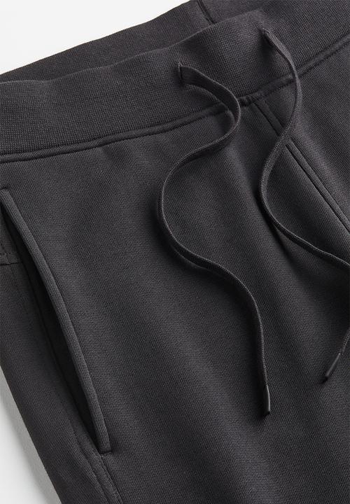 H&M - Sports cotton joggers - black