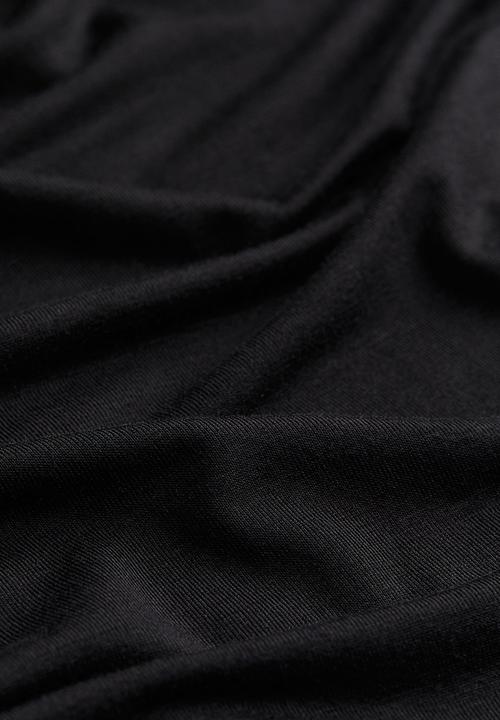 H&M - Polo-neck top - black