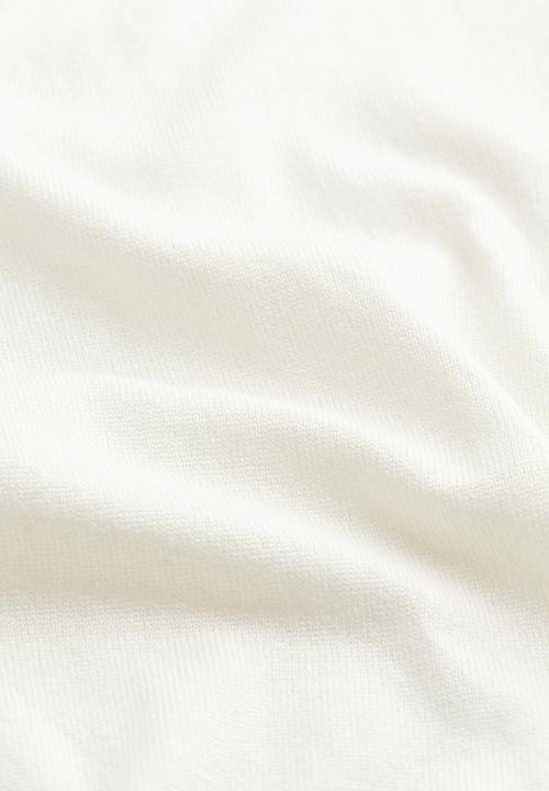 H&M - Polo-neck jumper - white