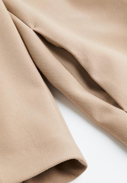 H&M - Double-breasted coat - beige