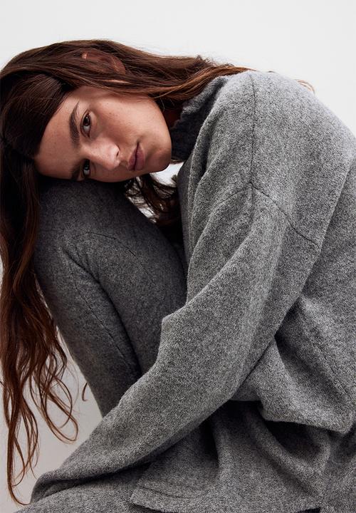H&M - Fine-knit leggings - grey
