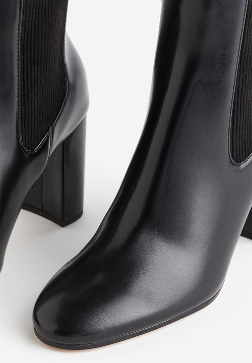 H&M - Heeled chelsea boots - black