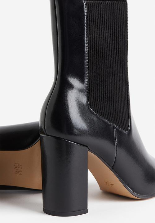 H&M - Heeled chelsea boots - black