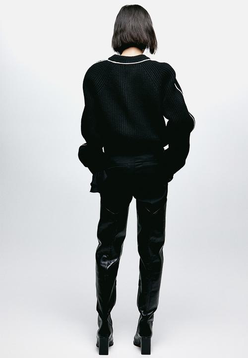 H&M - Wool-blend jumper - black