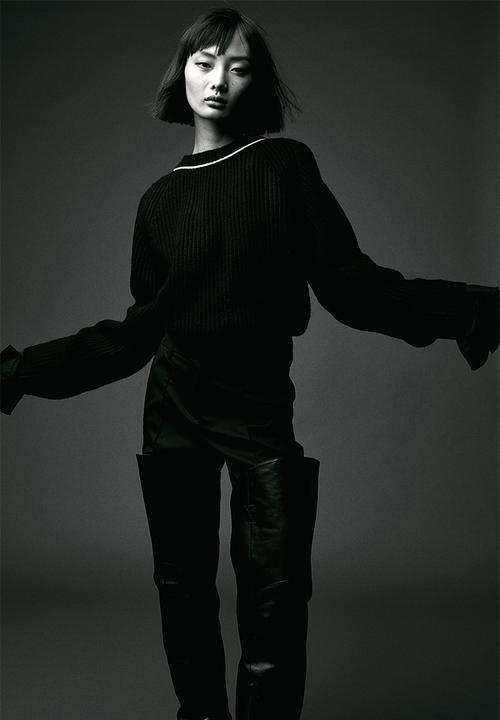 H&M - Wool-blend jumper - black