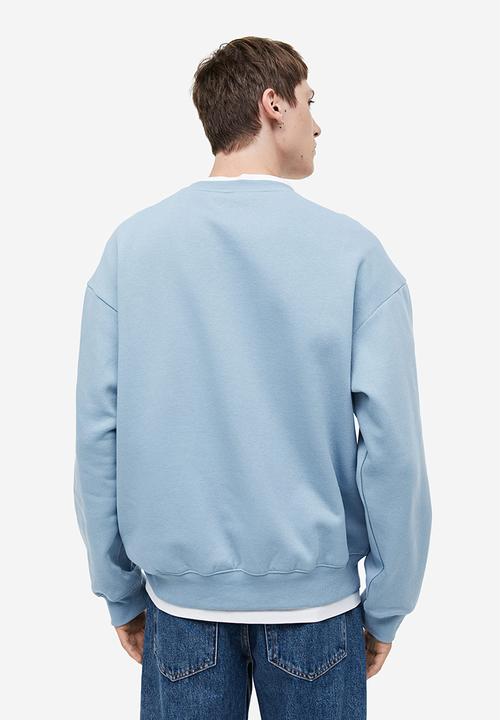 H&M - Loose fit sweatshirt - light blue