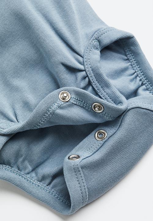 H&M - 6-piece cotton set - blue & white