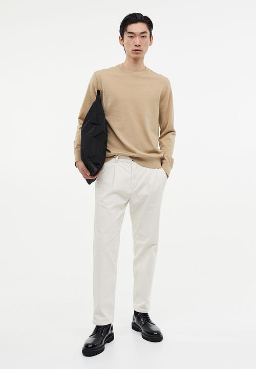 H&M - Regular fit wool-blend jumper - beige