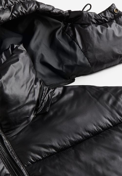H&M - Oversized fit puffer jacket - black