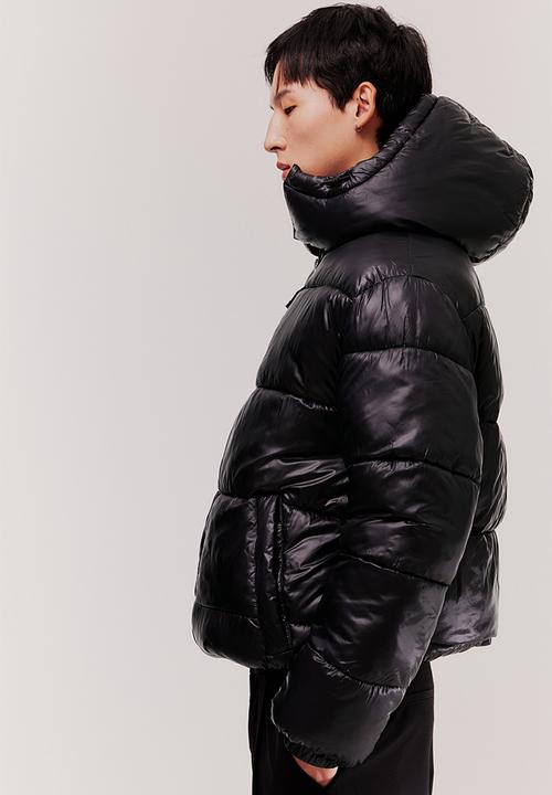 H&M - Oversized fit puffer jacket - black