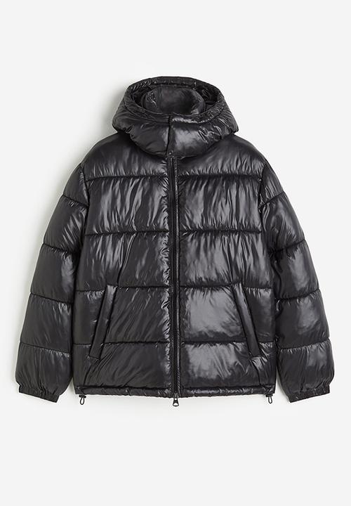 H&M - Oversized fit puffer jacket - black