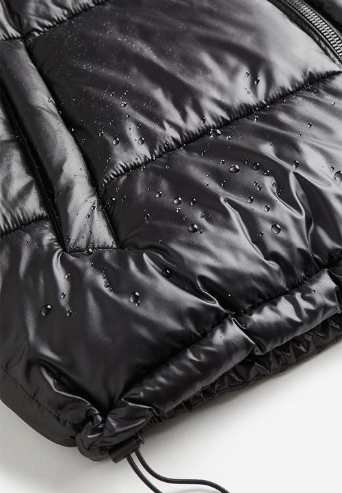 H&M - Oversized fit puffer jacket - black
