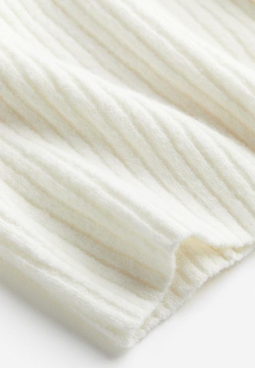 H&M - Rib-knit jumper - white