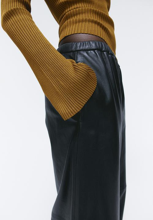 H&M - Rib-knit jumper - ochre