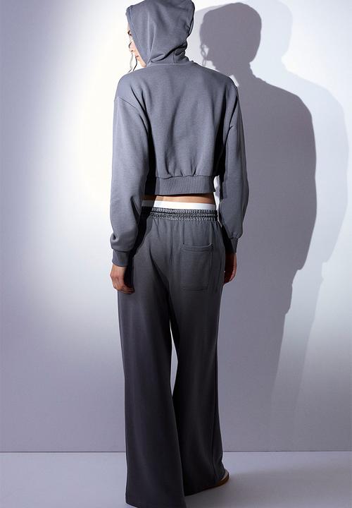 H&M - Pleat-detail joggers - dark grey