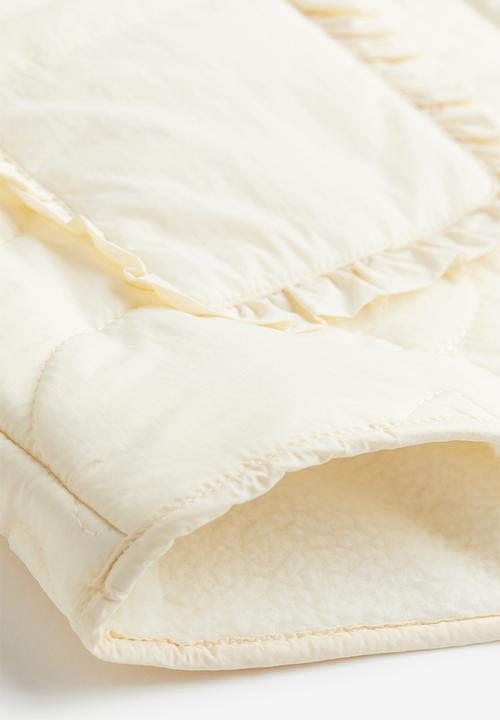 H&M - Quilted coat - white