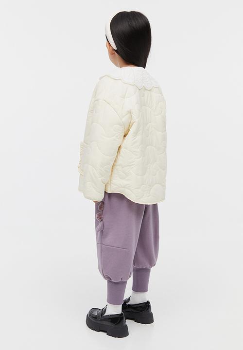 H&M - Quilted coat - white