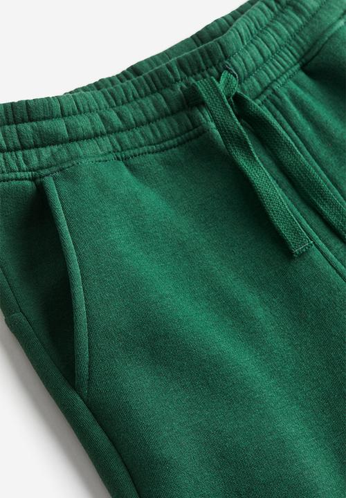 H&M - Cotton-blend joggers - green