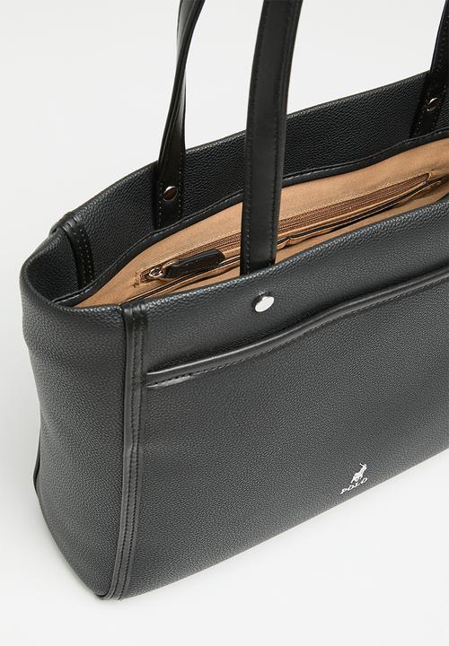 POLO - Lyon medium tote bag-black