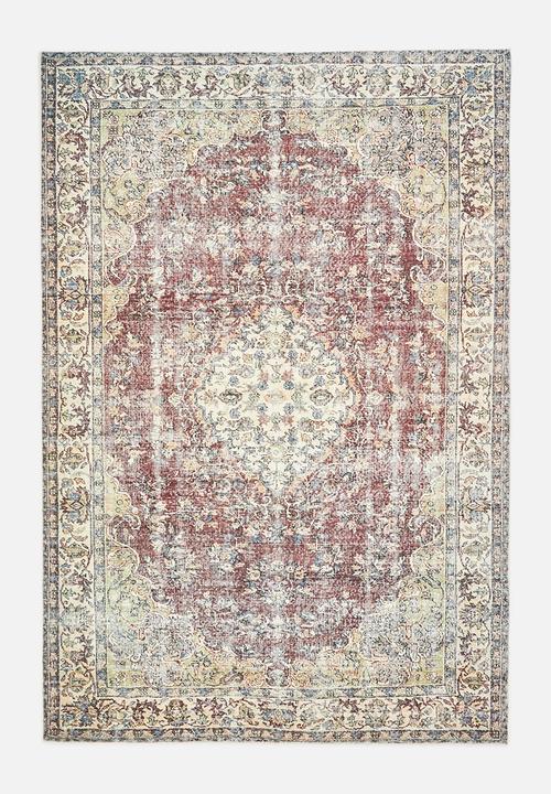 Rust Antique Plush Rug